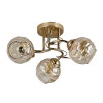 Люстра эконом 12190/3GD AMB ЭкономСвет