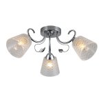 Люстра эконом 12191/3CR WT ЭкономСвет