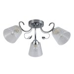 Люстра эконом 12191/3CR WT ЭкономСвет