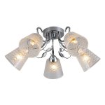 Люстра эконом 12191/5CR WT ЭкономСвет