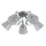 Люстра эконом 12191/5CR WT ЭкономСвет