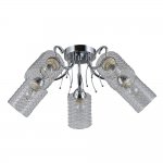 Люстра эконом 12192/5CR CL ЭкономСвет