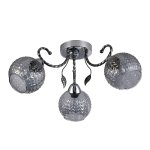 Люстра эконом 12193/3CR+PBK SM ЭкономСвет