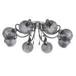 Люстра эконом 12193/8CR+PBK SM ЭкономСвет