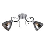 Люстра эконом 12194/2CR+PBK SM ЭкономСвет