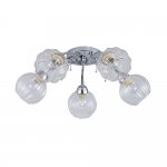 Люстра эконом 12195/5CR CL ЭкономСвет