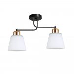 Люстра в стиле модерн 12197/2BK+GD WT ЭкономСвет