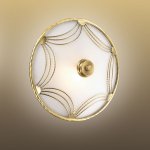 Потолочный светильник Сонекс 1219 бронза/белый SALVA