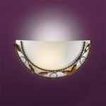 Светильник Сонекс 1220 белый/коричневый Lio