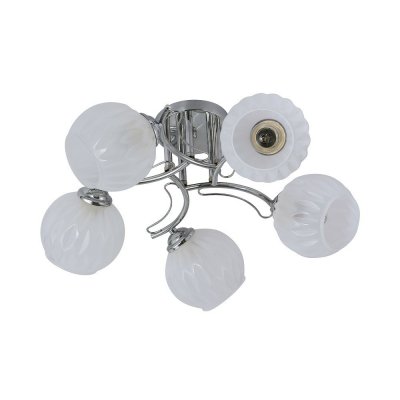 Люстра эконом 12200/5CR WT ЭкономСвет Люстра эконом 12200/5CR WT ЭкономСвет