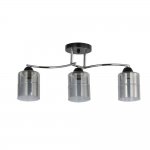 Люстра в стиле модерн 12206/3BK+CR GR ЭкономСвет