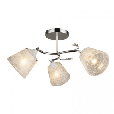 Люстра эконом 12215/3CR+WT WCL ЭкономСвет Люстра эконом 12215/3CR+WT WCL ЭкономСвет