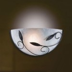 Светильник Сонекс 1222/A белый/коричневый Nota