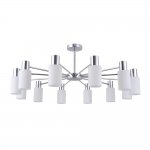 Люстра в стиле модерн 12220/12CR WT ЭкономСвет