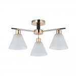 Люстра классическая 12223/3FGD+BK WT Экономсвет