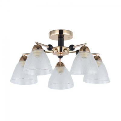 Люстра классическая 12224/5FGD+BK WCL Экономсвет