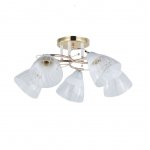 Люстра классическая 12226/5FGD+WT CL+WT Экономсвет