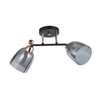 Люстра классическая 12229/2BK+FGD GR ЭкономСвет Люстра классическая 12229/2BK+FGD GR ЭкономСвет