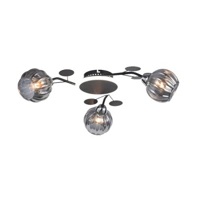 Потолочная люстра 12230/3BK+CR GR LED ЭкономСвет