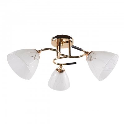 Люстра классическая 12238/3FGD+BK WT ЭкономСвет Люстра классическая 12238/3FGD+BK WT ЭкономСвет