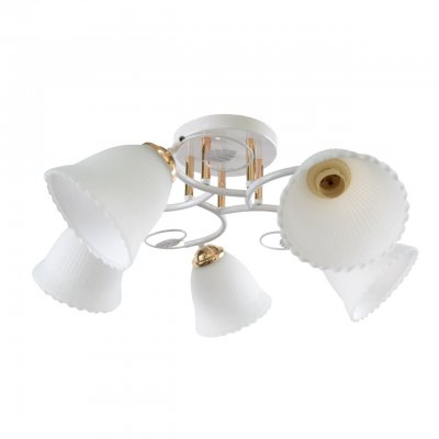 Люстра классическая 12239/5WT+FGD WT ЭкономСвет Люстра классическая 12239/5WT+FGD WT ЭкономСвет