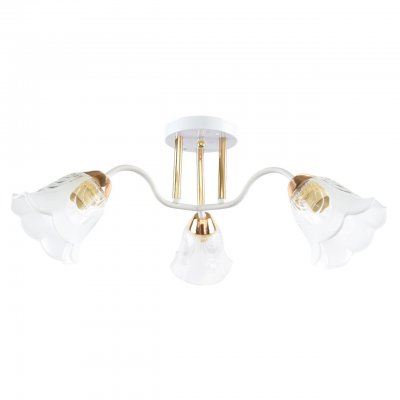 Люстра классическая 12241/3WT+FGD CL ЭкономСвет Люстра классическая 12241/3WT+FGD CL ЭкономСвет