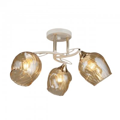 Люстра классическая 12242/3WT+FGD AMB ЭкономСвет Люстра классическая 12242/3WT+FGD AMB ЭкономСвет