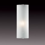 Светильник бра Сонекс 1225/L никель/белый ARBAKO