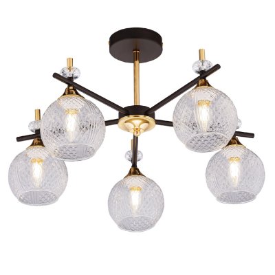 Люстра в стиле модерн 12253/5CF+FGD CL ЭкономСвет