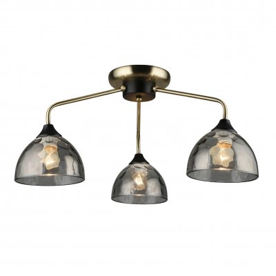 Люстра в стиле модерн 12254/3AB+BK GR ЭкономСвет Люстра в стиле модерн 12254/3AB+BK GR ЭкономСвет