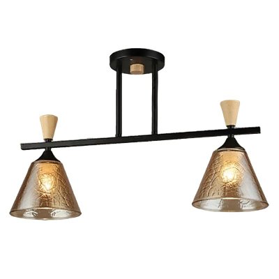 Люстра в стиле модерн 12256/2BK+WD BR ЭкономСвет Люстра в стиле модерн 12256/2BK+WD BR ЭкономСвет