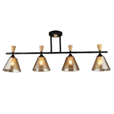 Люстра в стиле модерн 12256/4BK+WD BR ЭкономСвет Люстра в стиле модерн 12256/4BK+WD BR ЭкономСвет