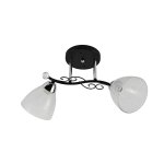 Люстра в стиле модерн 12258/2BK+CR WT Экономсвет