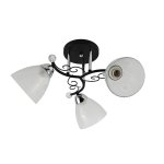 Люстра в стиле модерн 12258/3BK+CR WT Экономсвет