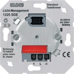 JUNG механизм Светорегулятор нажимной 20-500Вт/ВА для л/н и обмоточных трансформаторов (1225SDE)