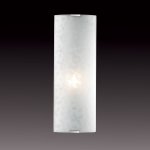 Светильник бра Сонекс 1226/L никель/белый SANTA