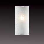 Светильник бра Сонекс 1226/S никель/белый SANTA