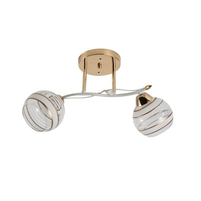 Люстра классическая 12264/2FGD+WT WT+CL+GD Экономсвет