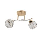 Люстра классическая 12264/2FGD+WT WT+CL+GD Экономсвет