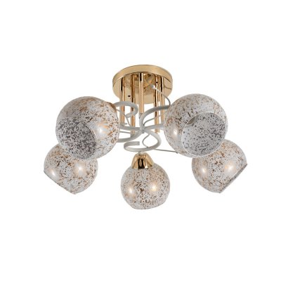 Люстра классическая 12266/5FGD+WT WT+GD Экономсвет Люстра классическая 12266/5FGD+WT WT+GD Экономсвет