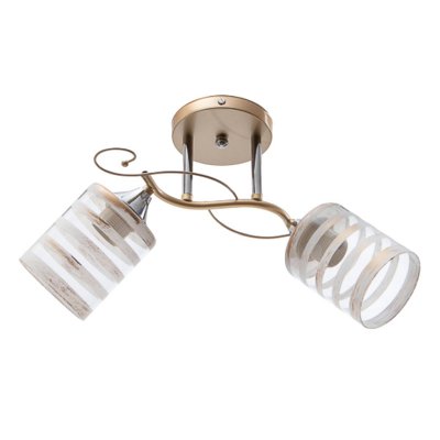 Люстра классическая 12267/2CPGD+CR CL+WG Экономсвет