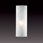 Светильник бра Сонекс 1229/L никель/белый PAVIA