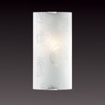 Светильник бра Сонекс 1229/S никель/белый PAVIA