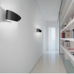 Настенный светильник бра Artemide 1229010A EURIALO HALO 