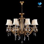 Люстра Eurosvet 12295/8 бронза