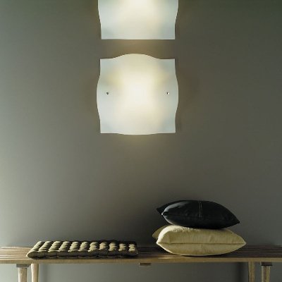 Светильник Foscarini MANTA большой белый светильник Foscarini (halogen/leuchtstof E27)