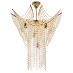 Люстра с хрусталем Экономсвет 12308A/7FGD WT