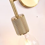 Бра RH Utilitaire Double Sconce Brass ImperiumLoft 123264-22