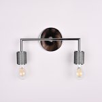 Бра RH Utilitaire Double Sconce Silver ImperiumLoft 123265-22