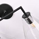 Бра RH Utilitaire Funnel Shade Double Sconce Black ImperiumLoft 123266-22